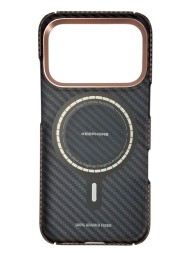Накладка для i-Phone 17 Pro Keephone Kevlar Norra MagSnap (Midas) коричневый