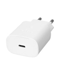 Сетевое зар. устр. для Samsung 25W TYPE-C в упаковке белое (High copy)