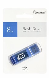 USB флеш накопитель Smartbuy 8GB Glossy Blue (SB8GBGS-B)