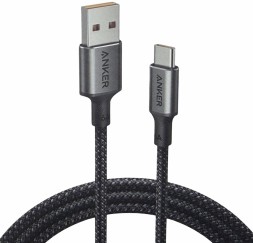 Usb Кабель-зарядка Type-C Anker (A8051P11) 100W 1.5м черный