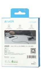 Usb Кабель-зарядка Type-C Anker (A8051P11) 100W 1.5м черный