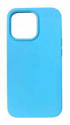 Чехол-накладка  iPhone 13 Pro Silicone icase  №17 бирюзовая