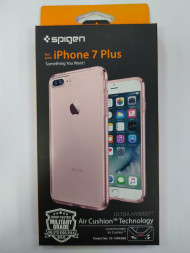 Чехол Spigen для i-Phone 7 Plus Ultra Hybrid, кристально-розовый (043CS20549)