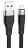  Usb Кабель-зарядка Micro Hoco X53 Angel 2.4A 1м плоский силиконовый черный