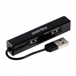 USB-HUB Smartbuy 4 порта черный (SBHA-408-K)
