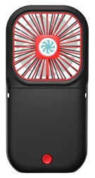 Вентилятор портативный + powerbank 3000mAh Xiaomi F20 черный