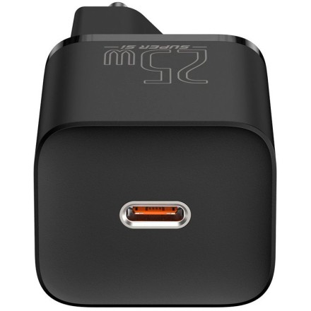  Сетевое зар. устр. Baseus Super Si 1C 3A 25W CCSP020101 черное