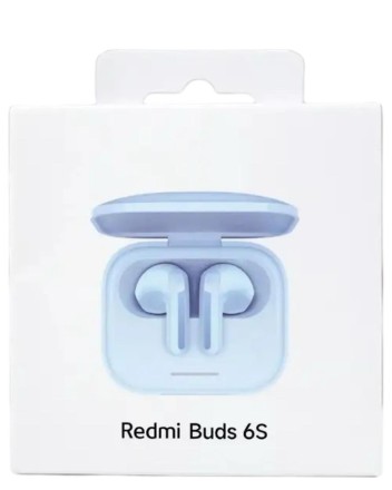  Наушники беспроводные Xiaomi Redmi Buds 6S голубые