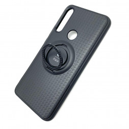 Чехол-накладка для Huawei P Smart Z силикон iface с держателем чёрный