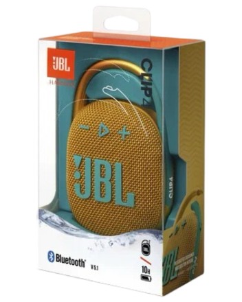  Bluetooth колонка JBL Clip 4 желтый