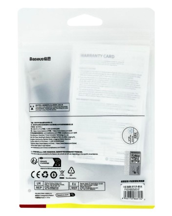  Usb Кабель-зарядка TYPE-C Baseus Cafule 50см (P10318302U02-07) чёрный