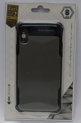 Накладка для i-Phone X WK Case противоударная Earl Series 2 серый