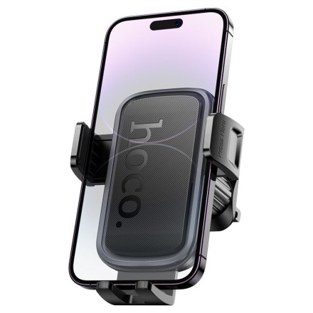  Держатель в автомобиль в воздуховод Hoco H78 с зажимом черный