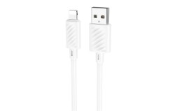 Usb Кабель-зарядка Lightning Hoco X88 2.4A 1м белый