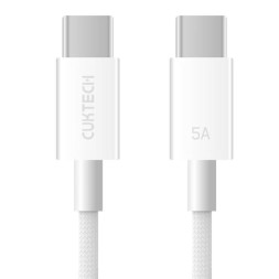 Usb Кабель-зарядка Type-C на Type-C Cuktech CTC520P 5A 240W 2м белый