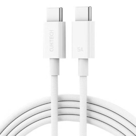  Usb Кабель-зарядка Type-C на Type-C Cuktech CTC520P 5A 240W 2м белый