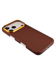 Накладка для i-Phone 17 Pro Keephone Kevlar Norra MagSnap оранжевый