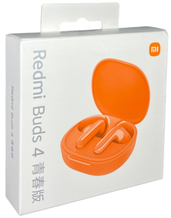  Наушники беспроводные Xiaomi Redmi Buds 4 Youth (BHR7117CN) оранжевые
