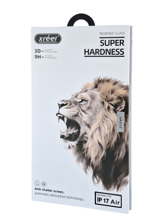  Защитное стекло для i-Phone 17 Air Xreel Super Hardness 3D прозрачное