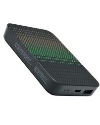 Powerbank магнитный с MagSafe Keephone Brendy 10000mAh черно-зеленый