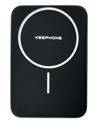 Powerbank магнитный с MagSafe Keephone Brendy 10000mAh черно-зеленый