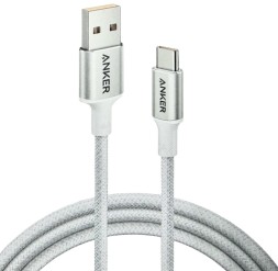 Usb Кабель-зарядка Type-C Anker (A8051P21) 100W 1.5м белый