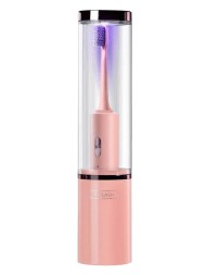 Электрическая зубная щетка со стерилизатором Xiaomi T-Flash UV Sterilization Toothbrush  (розовая)