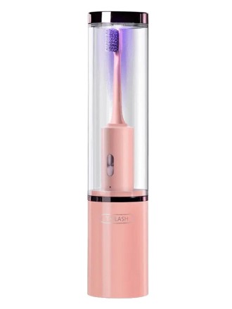  Электрическая зубная щетка со стерилизатором Xiaomi T-Flash UV Sterilization Toothbrush (розовая)