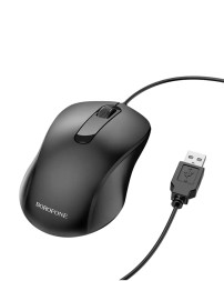 Мышь проводная Borofone BG4 черный
