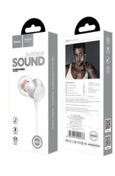 Стереонаушники Hoco M51 с микрофоном белые