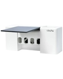 Дезинфицирующий держатель для зубных щеток Liushu Sterilization Toothbrush Holder белый