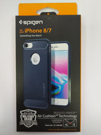 Чехол Spigen для i-Phone 7 Rugged Armor, темно-синий (042CS21188)