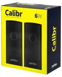 Акустическая система 2.0 Perfeo Calibr (PF-A4426) 2х3Вт пластик черная