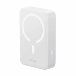 Powerbank с беспроводной зарядкой Baseus Magnetic Wireless 20000mAh 20W PPCX150002 белый