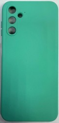 Накладка для Samsung Galaxy A15 Silicone cover бирюзовая