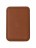  Кожаный чехол-бумажник для карт и визиток MagSafe Leather Wallet для Apple i-Phone коричневый