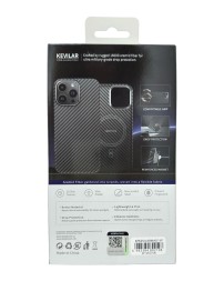 Накладка для i-Phone 15 Pro Keephone Kevilar MagSnap черный
