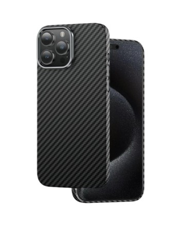  Накладка для i-Phone 15 Pro Keephone Kevilar MagSnap черный