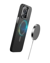 Накладка для i-Phone 15 Pro Keephone Kevilar MagSnap черный