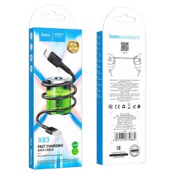 Usb Кабель-зарядка Micro Hoco X83 1м черный