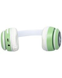 Стереонаушники Bluetooth Полноразмерные JBH Cat STM-28 BT5.0/200mAh зеленые