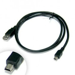 Кабель USB2.0 (папа)-MiniUSB (папа) Telecom 1м