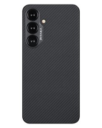 Накладка для Samsung Galaxy S24+ Pitaka Magez Case 4 черно-серая