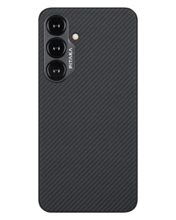  Накладка для Samsung Galaxy S24+ Pitaka Magez Case 4 черно-серая