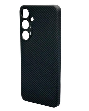  Накладка для Samsung Galaxy S24+ Pitaka Magez Case 4 черно-серая