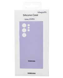 Накладка для Samsung Galaxy S25 Ultra MagSafe Silicone Case лиловый
