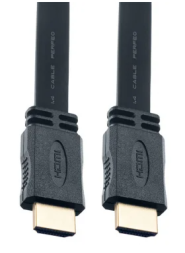 Кабель HDMI - HDMI v1.4 Perfeo (H1301) 1м плоский