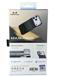 Накладка для i-Phone 17 Pro Keephone Kevlar Aurora MagSnap