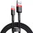  Usb Кабель-зарядка TYPE-C Baseus Cafule 3A 1м (CATKLF-B91) Чёрно-красный