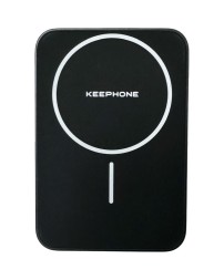 Powerbank магнитный с MagSafe Keephone Brendy Aurora 5000mAh черно-зеленый